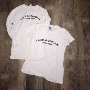 Lake Michigan unsalted shirts